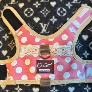Pink Polka Dot Kids Harness